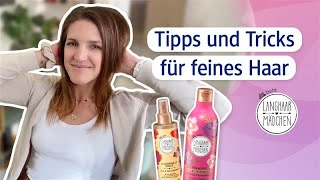 Tipps und Tricks für feines Haar mit den Langhaarmädchen [upl. by Anastas]