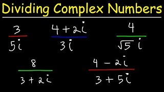 Dividing Complex Numbers [upl. by Imoyaba677]