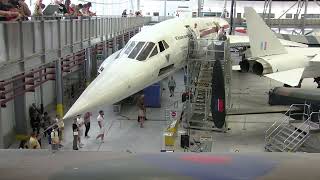 CONCORDE 101 NOSE DEMO AT DUXFORD [upl. by Etennaej]