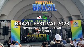 Brazil Festival 2023 At Yoyogi Park Tokyo Japan July 15 2023 [upl. by Annavaig225]