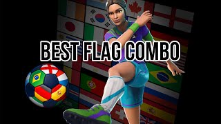 Fortnite  BEST Soccer Skin Flags and Colors Poised Playmaker [upl. by Ibor]