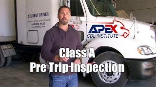 How to perform a Class A CDL PreTrip inspection Demonstrated by a state licensed CDL examiner [upl. by Nereids596]