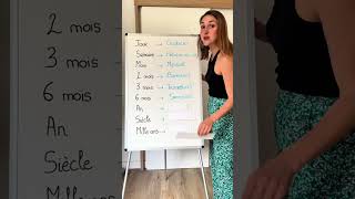 La périodicité en français français french short learnfrench learning [upl. by Alfredo27]