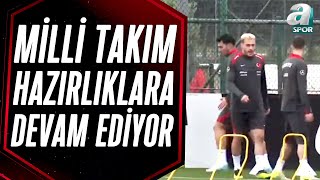 A Milli Takımımız Galler Maçı Hazırlıklarına Devam Ediyor  A Spor  Spor Gündemi  12112024 [upl. by Cinom617]