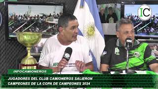 📌 ESPACIO ZONA NORTE CON LOS CAMPEONES DE CAMIONES DEL CLUB CAMIONEROS [upl. by Ted]