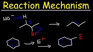 Organic Chemistry  Reaction Mechanisms  Addition Elimination Substitution amp Rearrangement [upl. by Ryon]