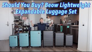 Should You Buy Beow Lightweight Expandable Luggage Set [upl. by Dreeda]