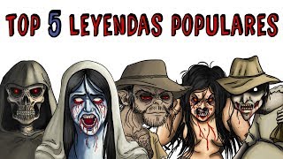 TOP 5 LEYENDAS POPULARES  Draw My Life La Llorona Patasola El Silbón La Santa Compaña El Pombero [upl. by Scammon152]