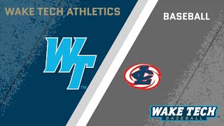 Wake Tech Baseball vs Louisburg [upl. by Addy]