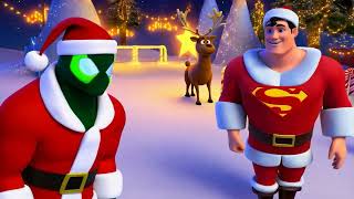 Christmas Venom vs Superman Holidays Adventure Episode 7 [upl. by Ellehciram]