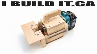 Making A Cordless Dowel Joiner  Woodworking  Workshop [upl. by Keiryt559]