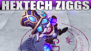 Hextech Ziggs Skin 2020 Quick Spotlight [upl. by Jerrome]