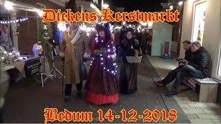 Dickens Kerstmarkt in Bedum 2018 [upl. by Radmen6]