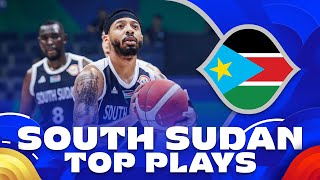 South Sudans Top Plays 💥 at FIBA Basketball World Cup 2023 [upl. by Ozen]