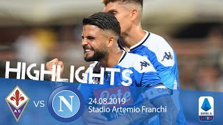 Highlights Serie A  Fiorentina vs Napoli 34 [upl. by Suelo770]