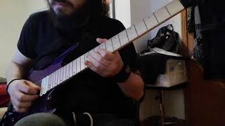 Vitalism  Pagan Part II Guitar solo cover [upl. by Hyman]