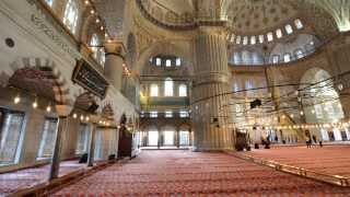 Blue Mosque Interior in Istanbul [upl. by Blank]