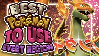 Best Pokemon to Use in Every Region [upl. by Suissac]