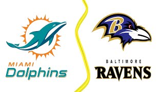 🏈 Miami Dolphins vs Baltimore Ravens NFL Game Live Stream 🏈 [upl. by Assened328]