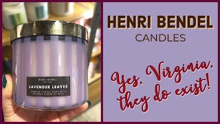 Henri Bendel ✨ candle haul and first impressions [upl. by Sclar]