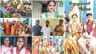 Engagement Vlog 😍  Gramathu Ponnu Saranya [upl. by Oleic533]