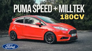 Ford Fiesta ST MK7  PUMA SPEED  MILLTEK  NACIONAL [upl. by Glori604]