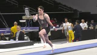 Taylor Burkhart  Vault  2022 Winter Cup  Senior Men Day 2 [upl. by Woermer]