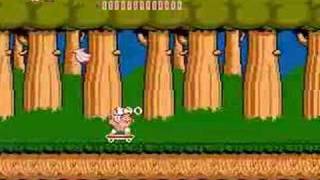 Adventure Island NES speed run 3941 Part 1 [upl. by Azilanna]