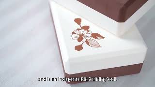 Customize Block Eco Friendly High Density foam Yoga Blocks With Logo [upl. by Largent]