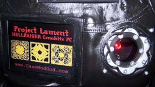 Project Lament HellRaiser Cenobite PC  Case Mod Work Log [upl. by Amby]