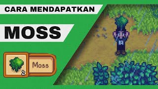 CARA MENDAPATKAN MOSS ATAU LUMUT  Stardew Valley 6 [upl. by Yelnet]