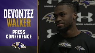 Devontez Walker Talks About Matching Up With Nate Wiggins  Baltimore Ravens [upl. by Harrow]