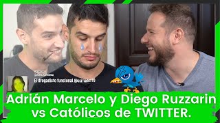 Adrián Marcelo y Diego Ruzzarin vs Católicos de Twitter [upl. by Shuping]