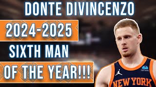 The Case for Donte DiVincenzo as Sixth Man of the Year [upl. by Magdalene]