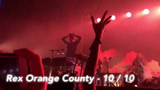 Rex Orange County  10  10 Live 127 Chicago [upl. by Citron]