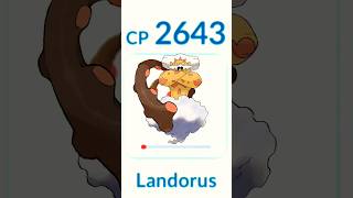 Omg 1 HP💥Landorus in Grunt Badly in pokemon go soparstart pokemon viral [upl. by Getter]