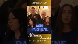 Agni Parthene  Nektaria Karantzi amp St Basil of Ostrog Choir agniparthene nektaria byzantinemusic [upl. by Beghtol]