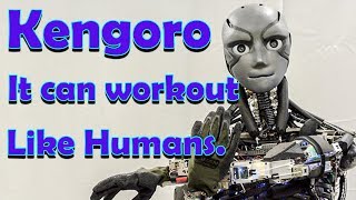 This Humanoid Robot quotKengoroquot Does Pushup and Sweats like Humans [upl. by Ahsimet]