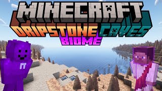 Minecraft Modded Dripstone Cave Biome Experience [upl. by Eiliah]