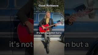 Good Riddance singersongwriter greenday goodriddance shortvideo [upl. by Meehan]