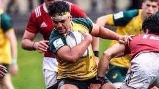 Justin Sikimeti Australian Schoolboy Rugby Highlights [upl. by Campbell704]