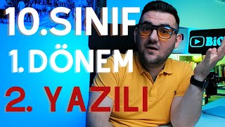 10 sınıf biyoloji 1 dönem 2 yazılı sınavı 2023 biosem pdf yazılı hazırlık [upl. by Leihcey]