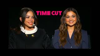 Madison Bailey amp Antonia Gentry Talk 2000s Era Sisterhoods In New Netflix Slasher Movie Time Cut [upl. by Atiuqcir]