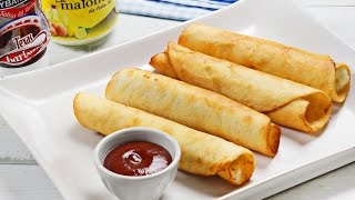 Flautas de jamón y queso Ybarra [upl. by Quinta]