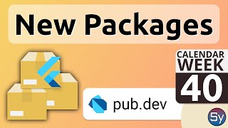 Flutter DATA TABLE Future Buttons amp more  WEEK 40  PACKAGE RELEASES [upl. by Asihtal]