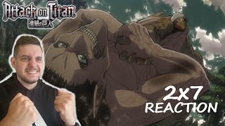 EREN VS REINER  Attack on Titan  Close Combat 2X7 Reaction [upl. by Nelo]