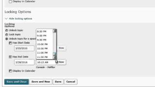 Creating a Discussion Topic in D2L Brightspace [upl. by Scottie]