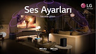 LG WebOS TV Ses Ayarları  WebOS 22 [upl. by Yarod797]