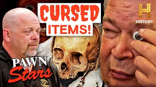 Pawn Stars SPOOKIEST HALLOWEEN ITEMS OF ALL TIME Mega Compilation [upl. by Uriiah599]