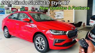 2024 Skoda Slavia Style 10 Automatic Full Detailed Review 🔥 Price amp Specifications 😍 Slavia 2024 [upl. by Zorah]